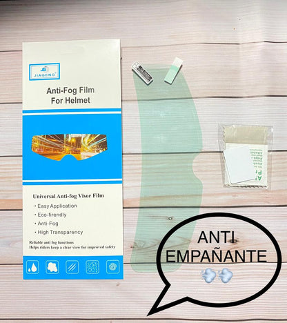 Película Protectora Anti Empañante Visor