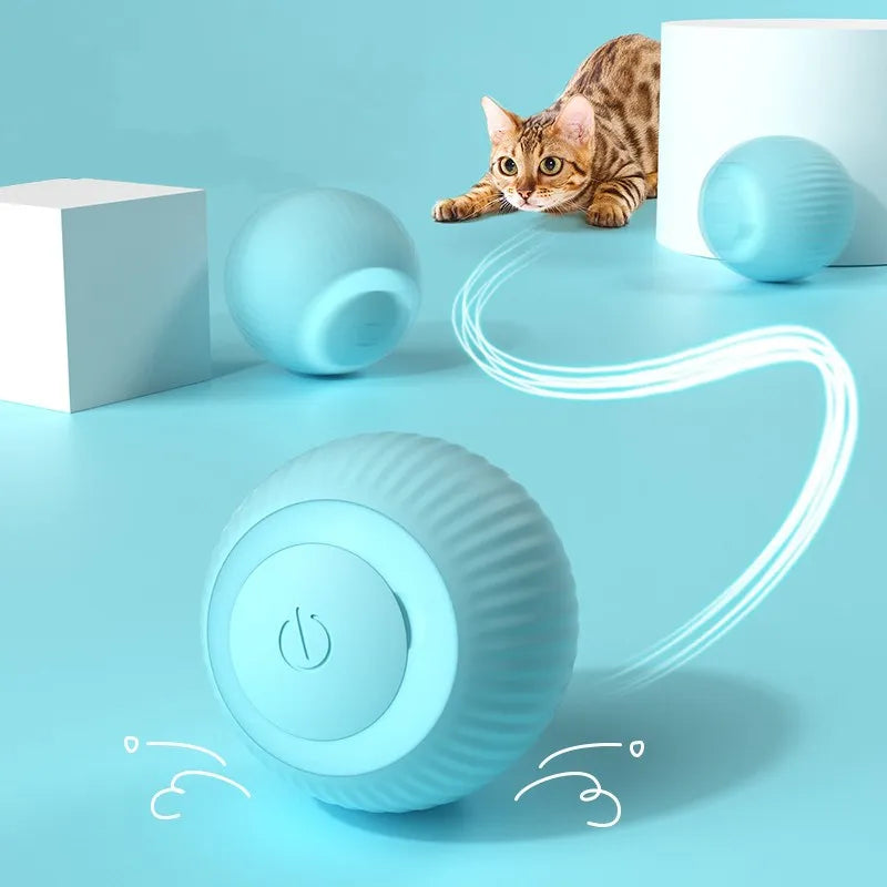 CatChase – Bola Interactiva para Gatos con Movimiento Automático