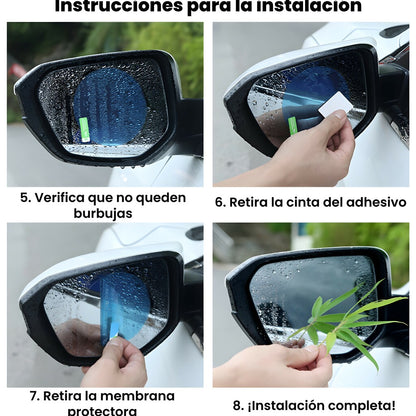 Protector Anti Lluvia Espejo Retrovisor