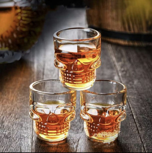 Copas de Calavera X6Uni. Shots Bebidas